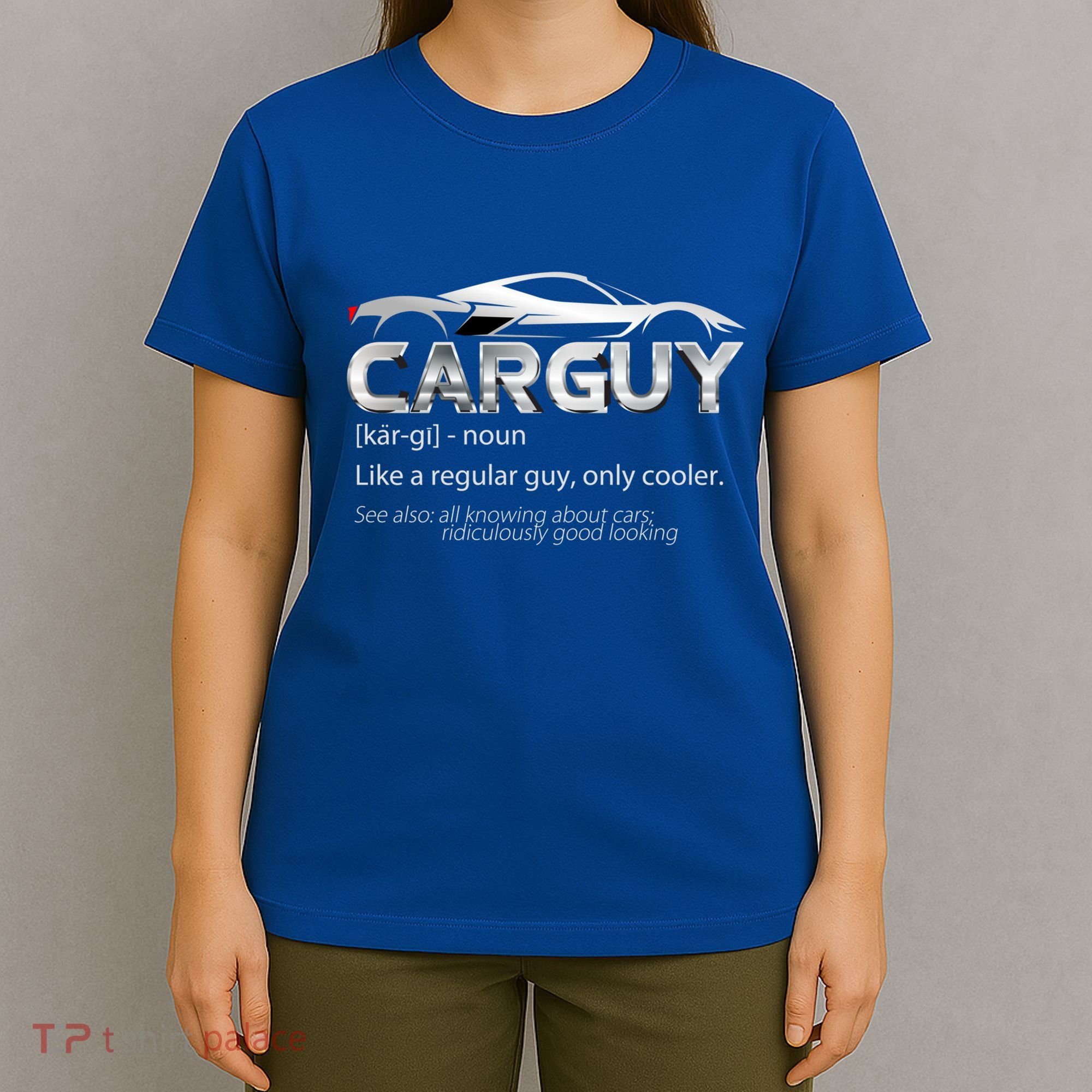 Car Guy Sport Car Fathers Day Car Mechanic Race Car Driver Gift T-Shirt