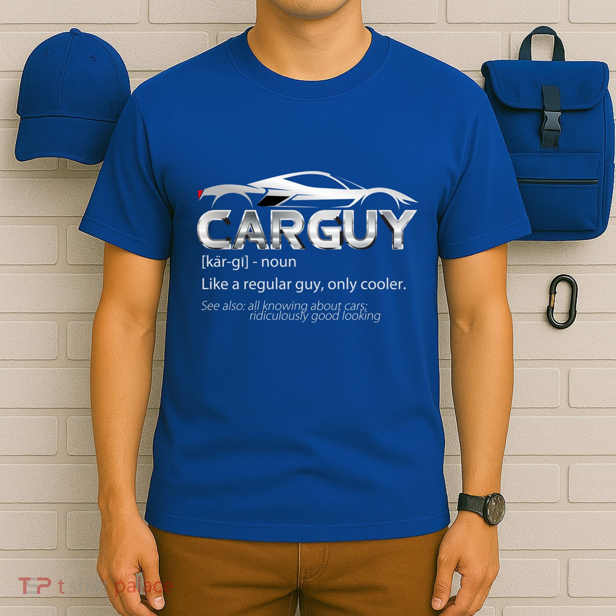 Car Guy Sport Car Fathers Day Car Mechanic Race Car Driver Gift T-Shirt