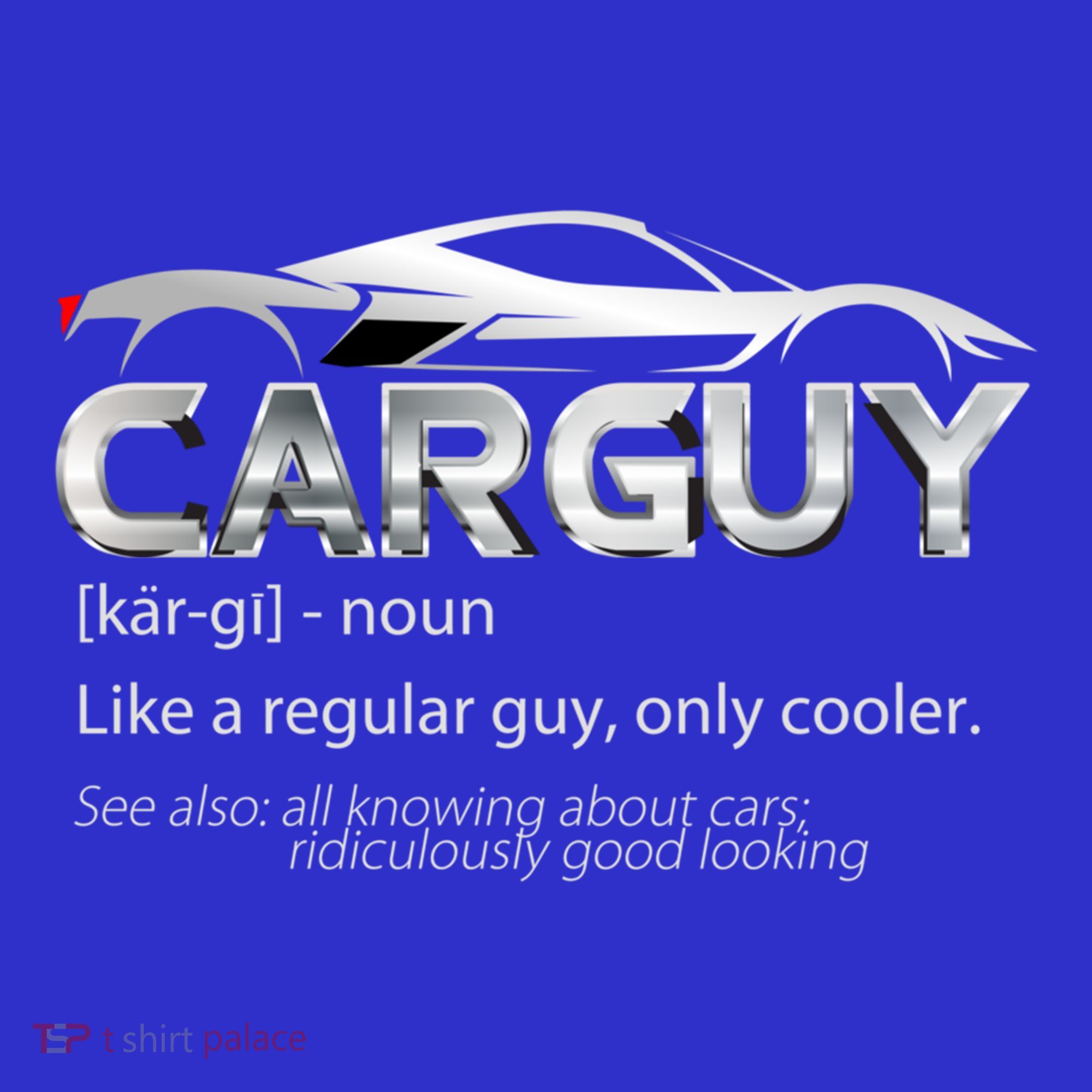 Car Guy Sport Car Fathers Day Car Mechanic Race Car Driver Gift T-Shirt
