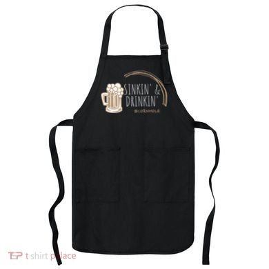 Cornhole Gift Sinkin & Drinkin Apron