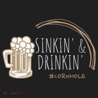 Cornhole Gift Sinkin & Drinkin Tumbler thumb 3