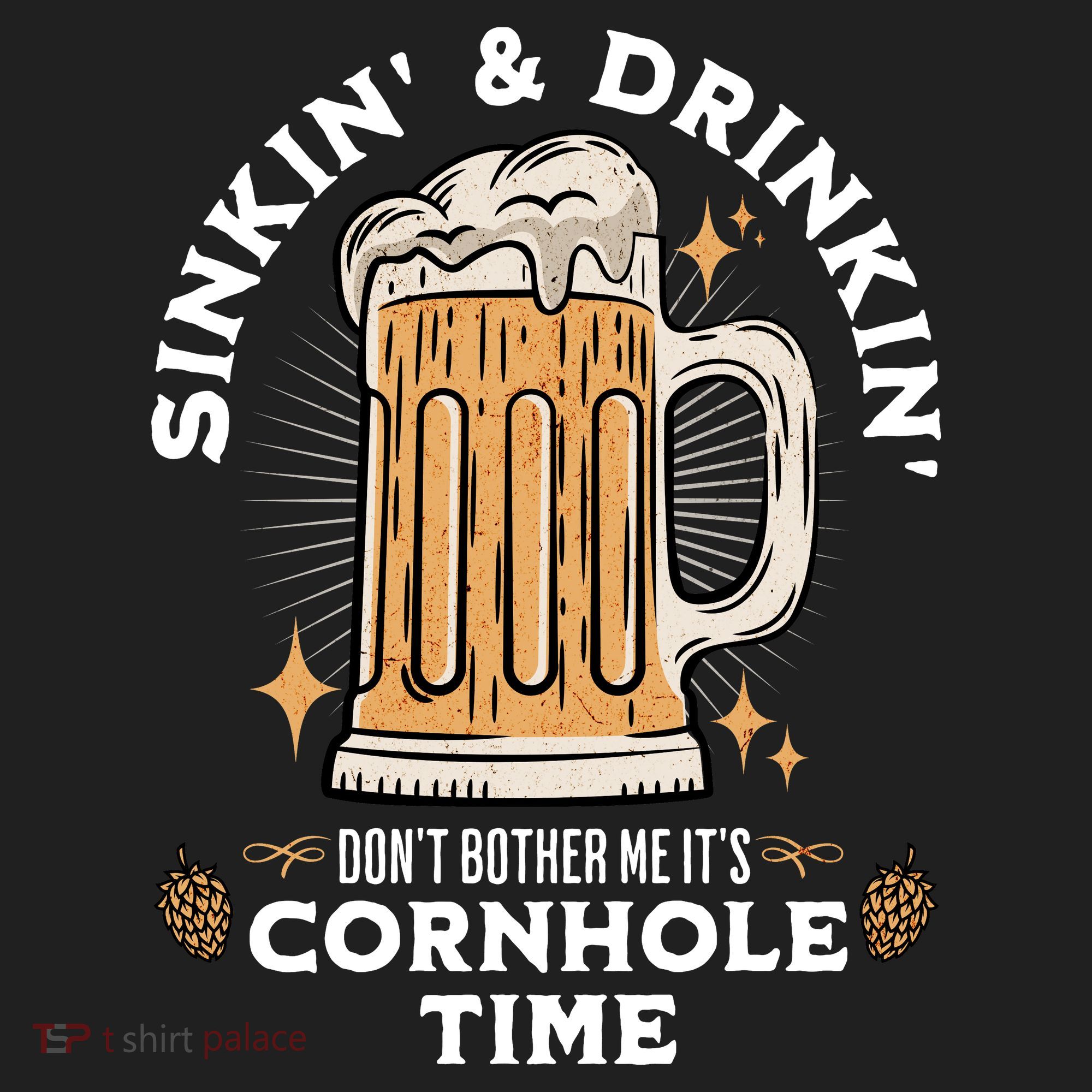 Cornhole Gift Sinkin & Drinkin Women's Sweatshirt