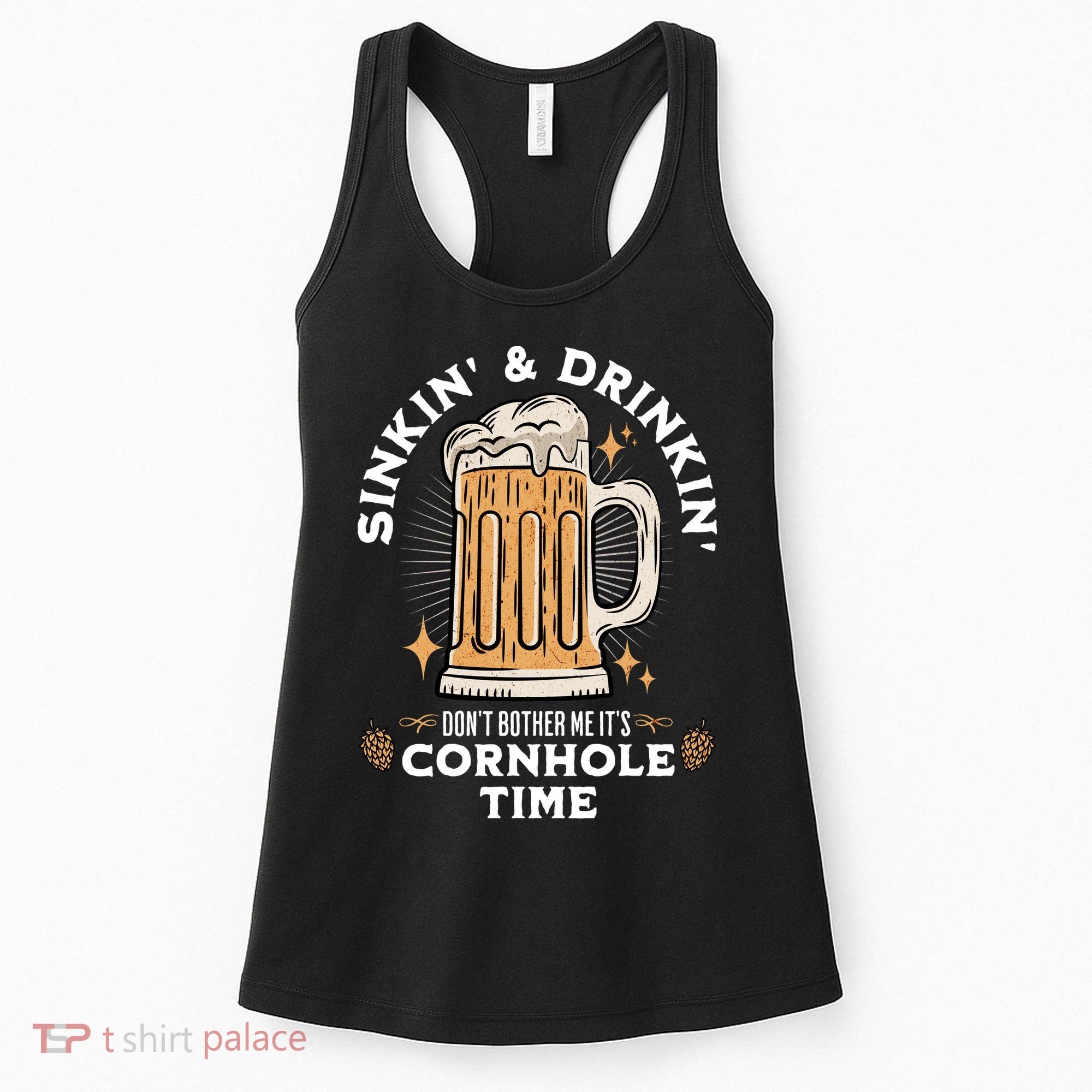 Cornhole Gift Sinkin & Drinkin Women's Tank Top