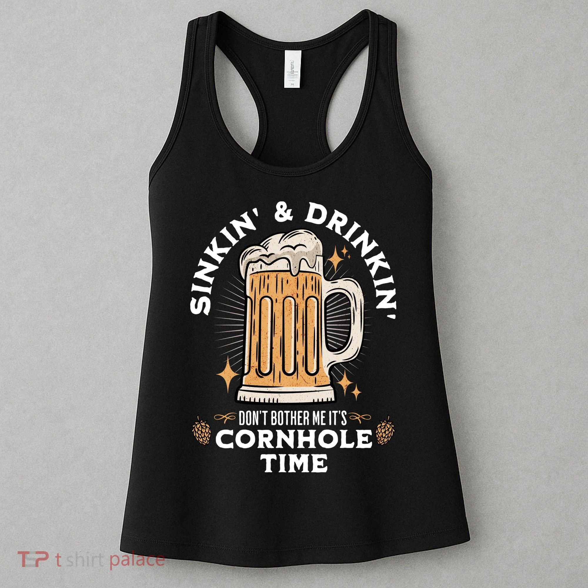 Cornhole Gift Sinkin & Drinkin Women's Tank Top