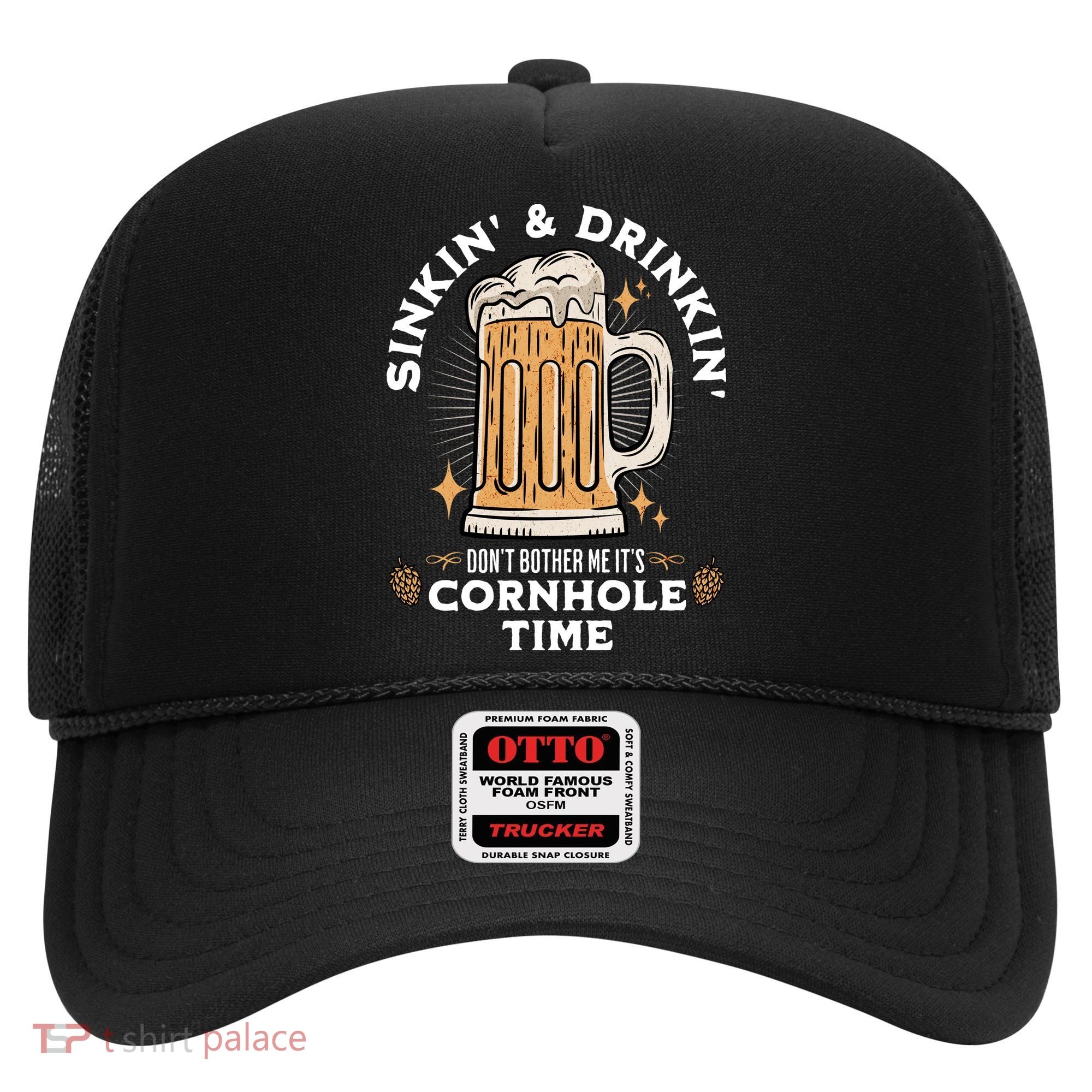 Cornhole Gift Sinkin & Drinkin Hat