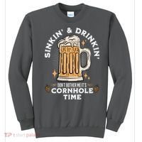 Cornhole Gift Sinkin & Drinkin Sweatshirt thumb 0
