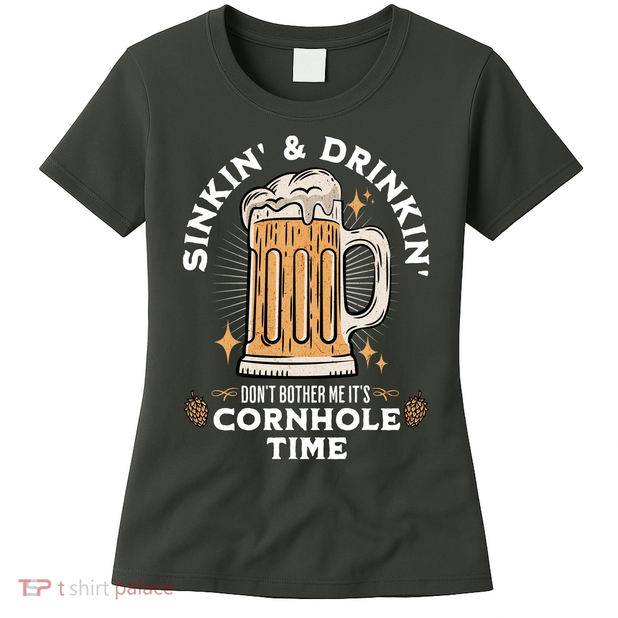 Cornhole Gift Sinkin & Drinkin Women's T-Shirt