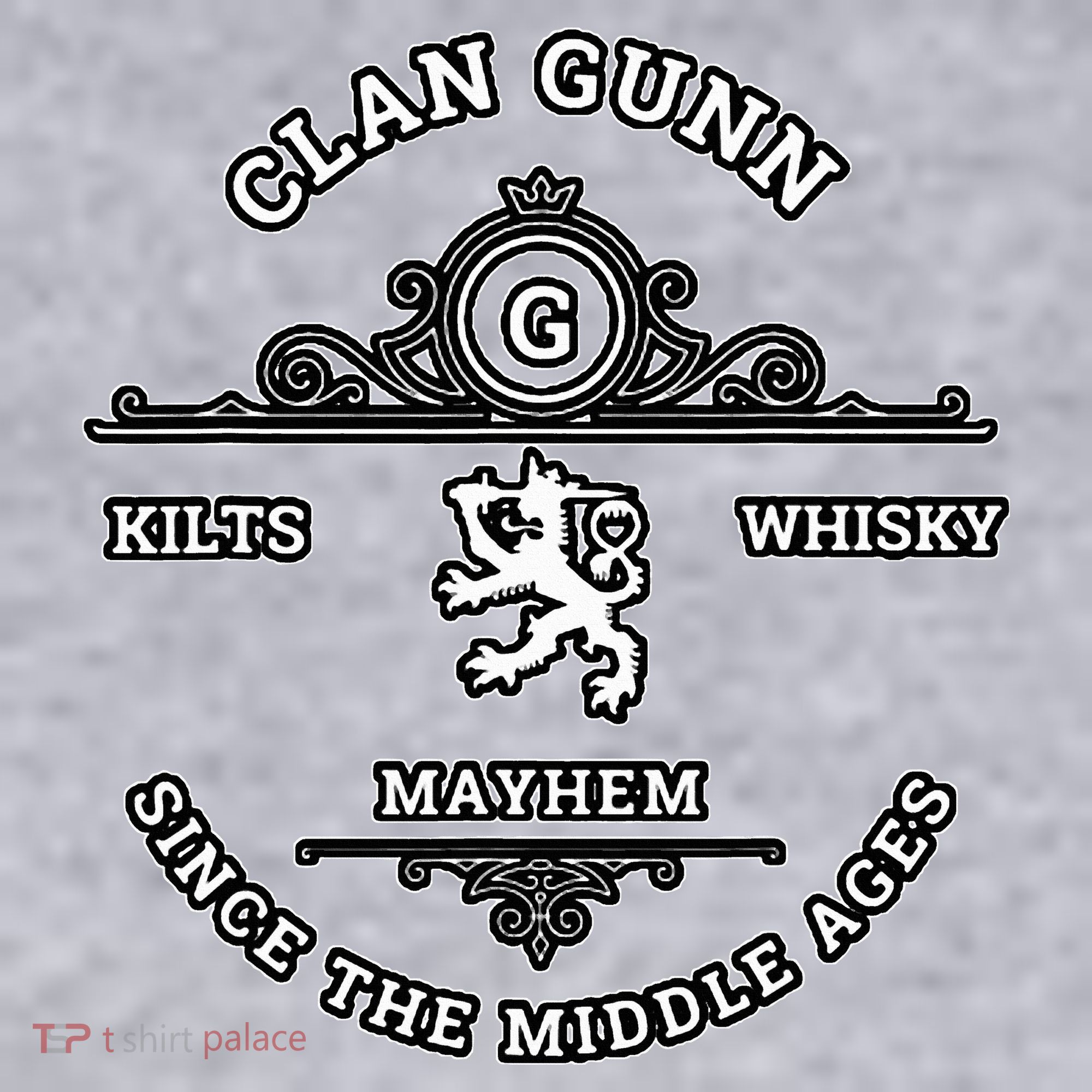 Clan Gunn Scottish Kilt Highland Games Women's Sweatshirt
