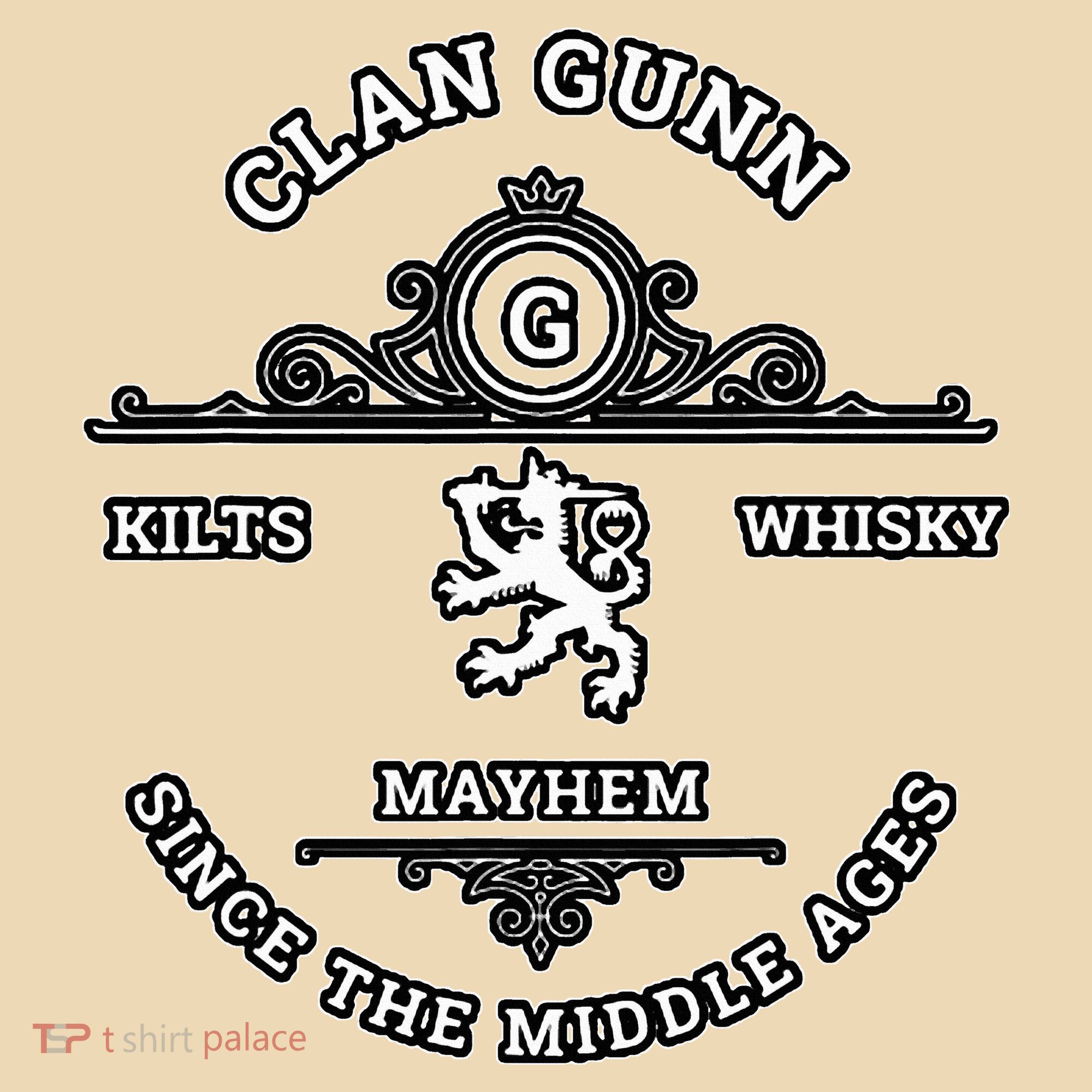 Clan Gunn Scottish Kilt Highland Games Tote Bag