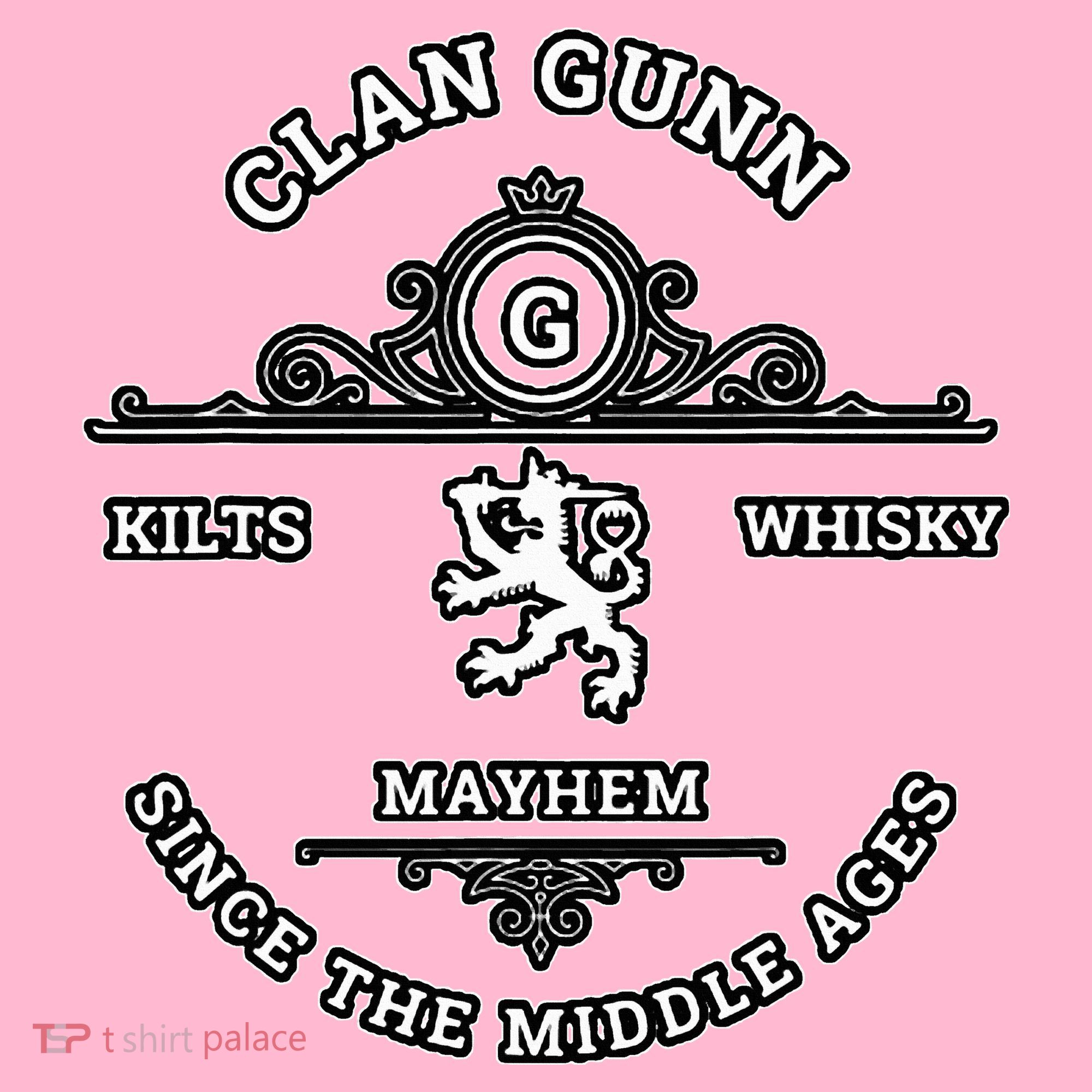 Clan Gunn Scottish Kilt Highland Games Coaster