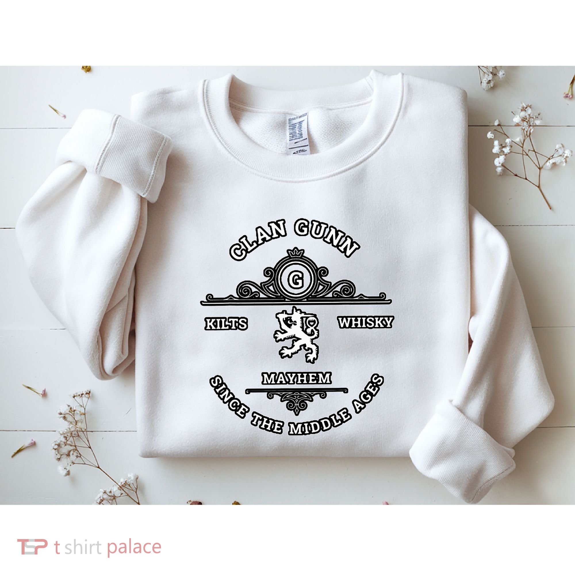 Clan Gunn Scottish Kilt Highland Games Sweatshirt