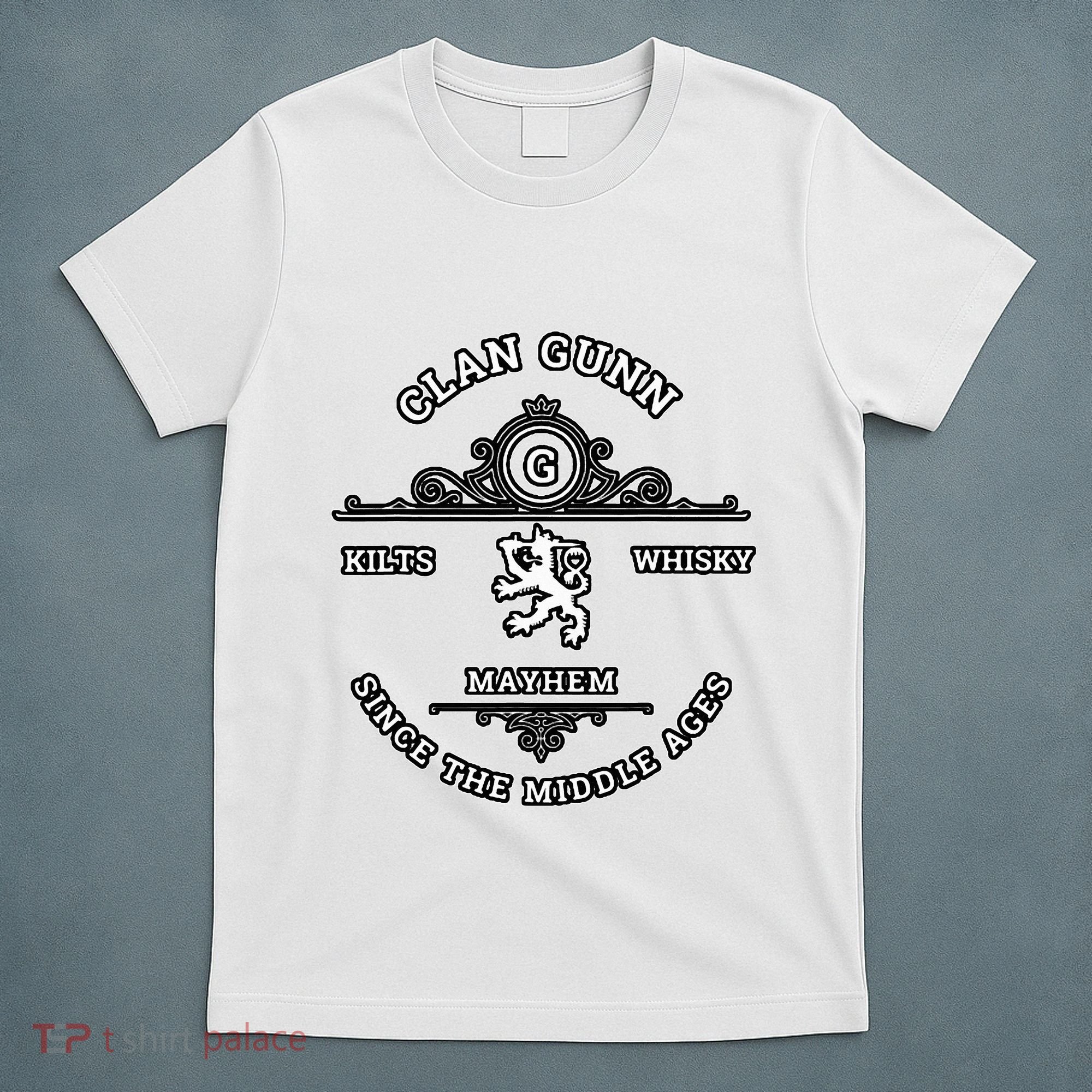 Clan Gunn Scottish Kilt Highland Games T-Shirt