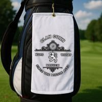 Clan Gunn Scottish Kilt Highland Games Golf Towel thumb 2