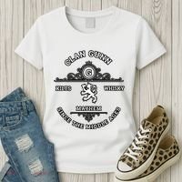 Clan Gunn Scottish Kilt Highland Games Women's T-Shirt thumb 3