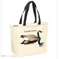 Canada Goose Swimming Gift Waterfowl Lover Tote Bag thumb 2