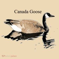 Canada Goose Swimming Gift Waterfowl Lover Tote Bag thumb 4