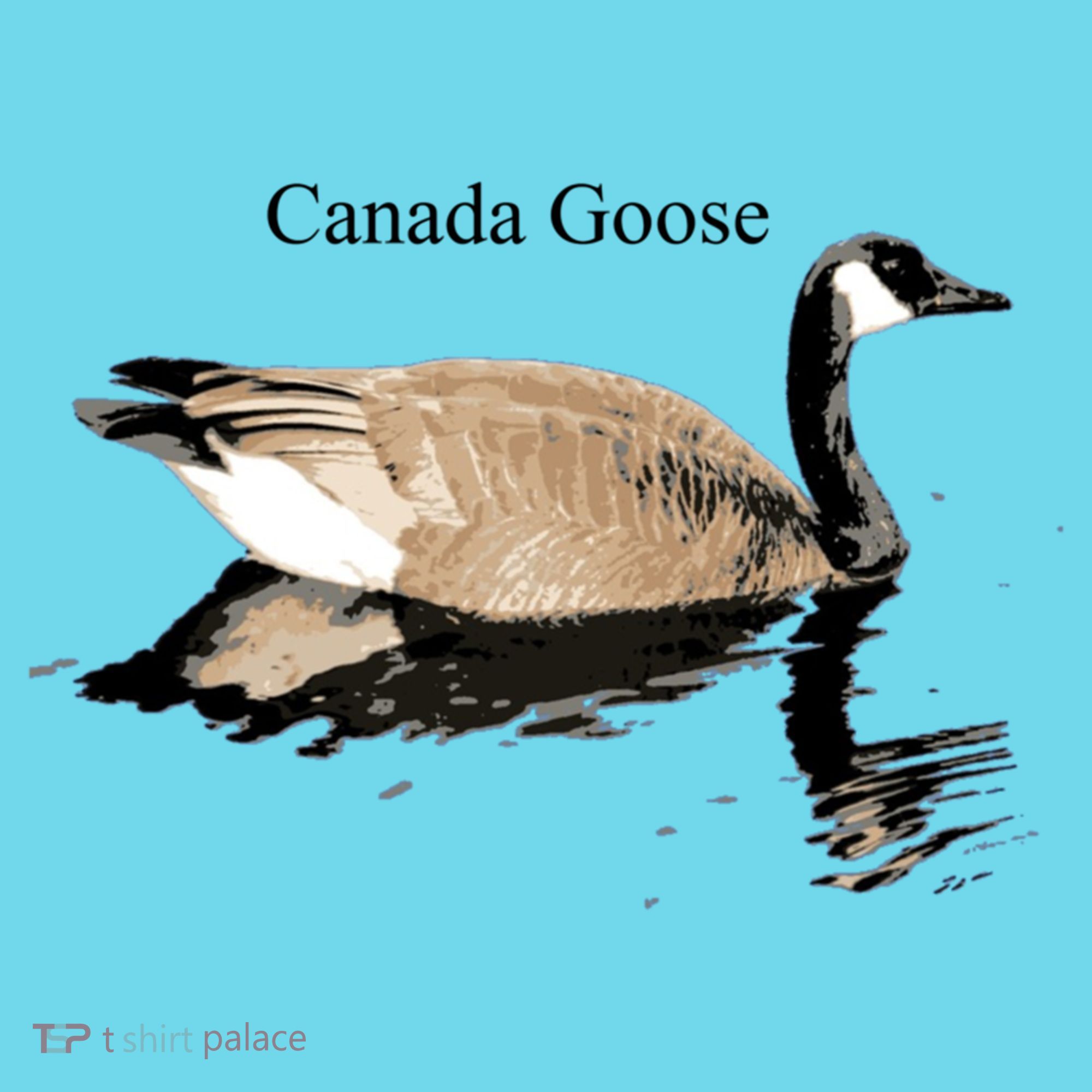 Canada Goose Swimming Gift Waterfowl Lover Kids T-Shirt