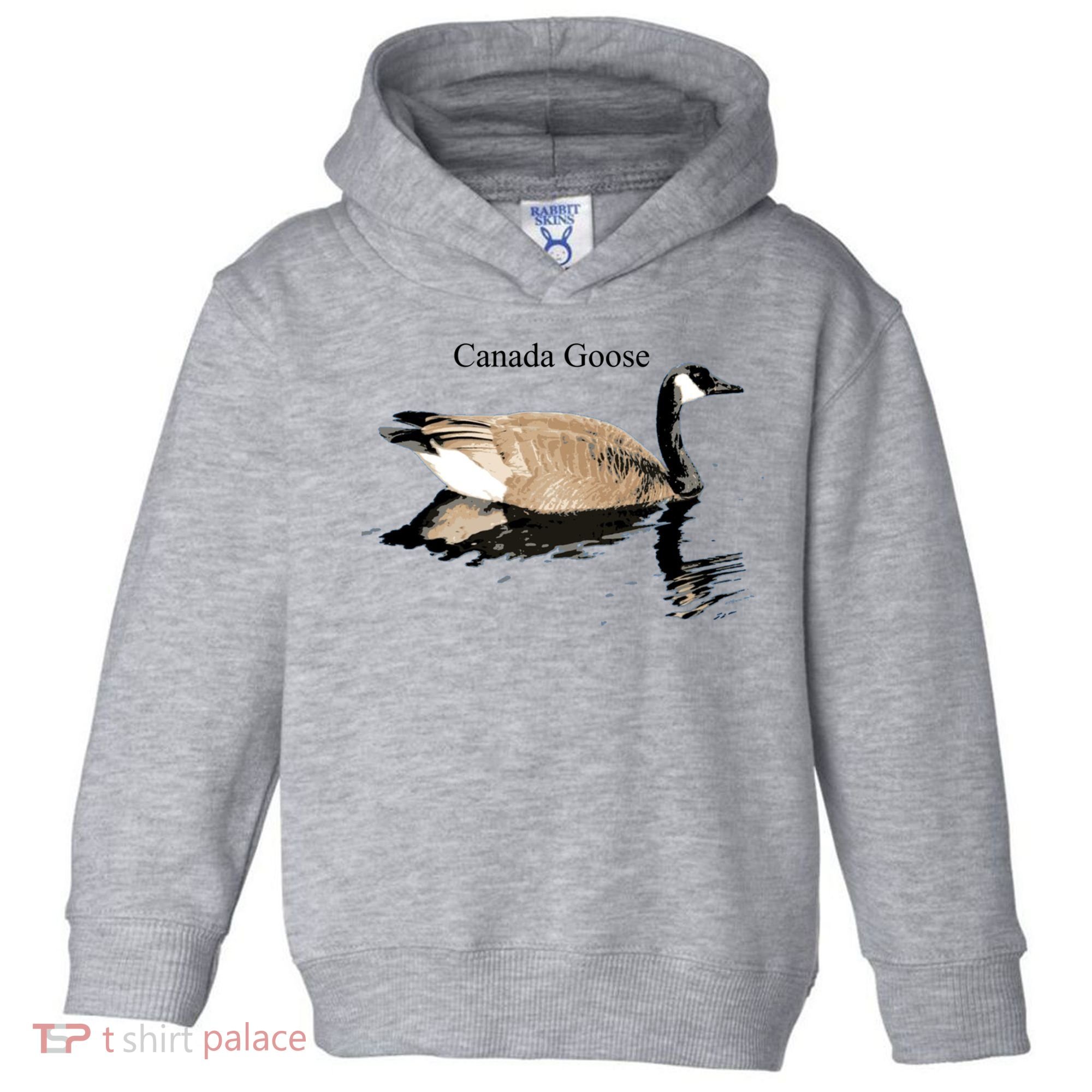 Canada Goose Swimming Gift Waterfowl Lover Toddler Hoodie