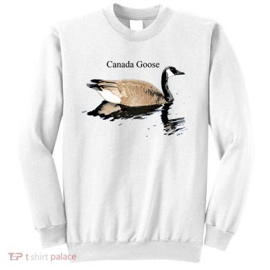 Canada Goose Swimming Gift Waterfowl Lover Sweatshirt