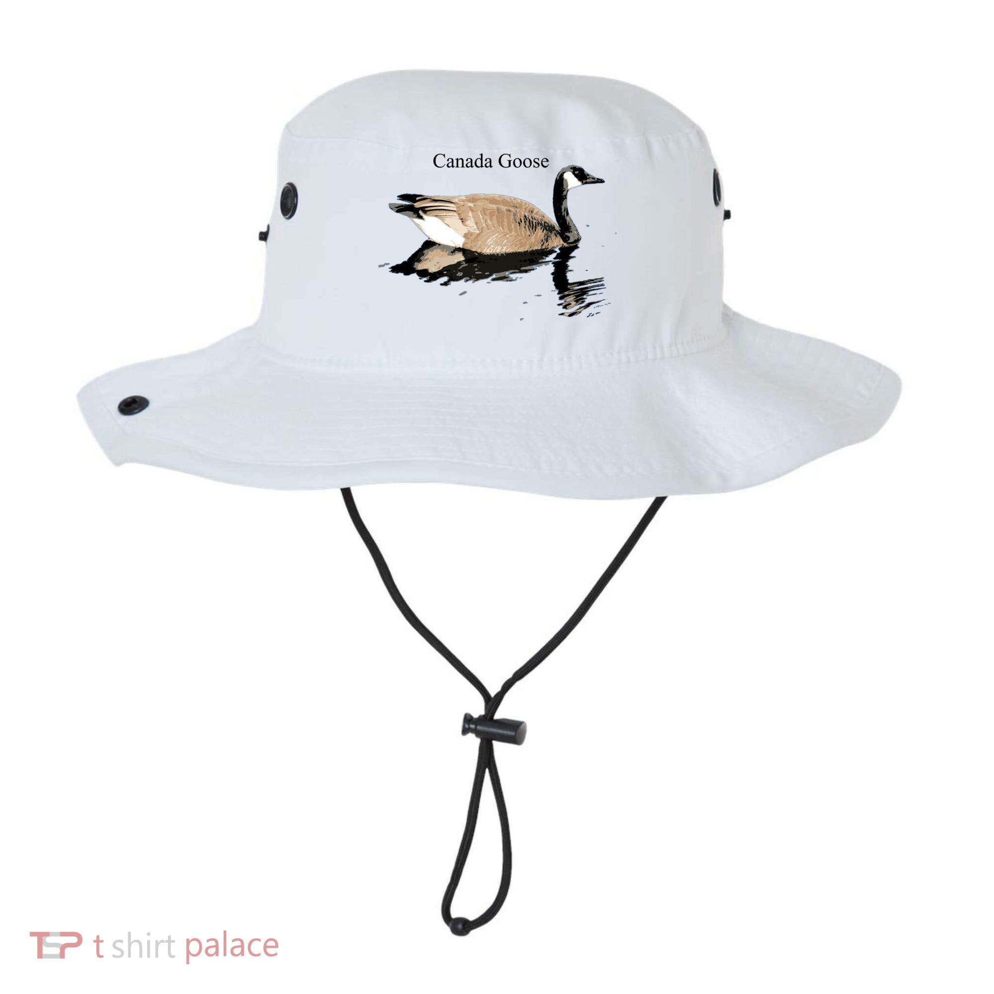 Canada Goose Swimming Gift Waterfowl Lover Bucket Hat