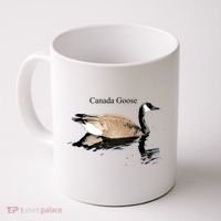 Canada Goose Swimming Gift Waterfowl Lover Coffee Mug thumb 0