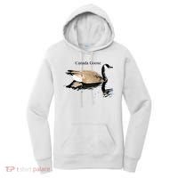 Canada Goose Swimming Gift Waterfowl Lover Women's Hoodie thumb 0