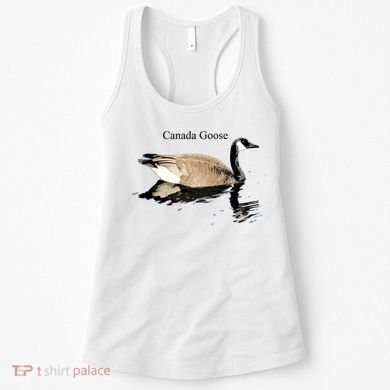 Canada Goose Swimming Gift Waterfowl Lover Women's Tank Top