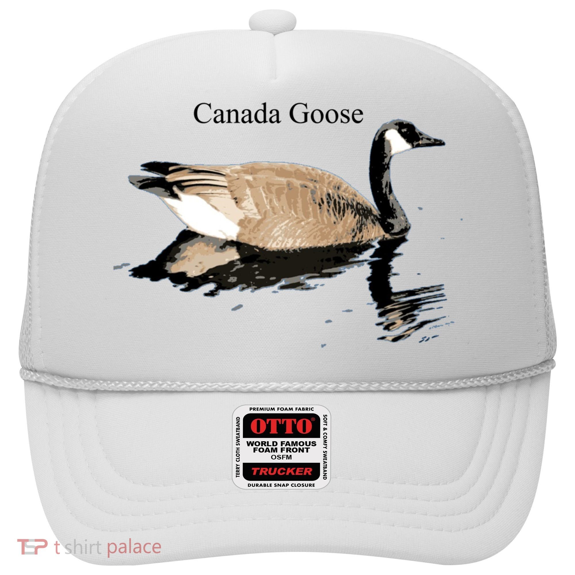Canada Goose Swimming Gift Waterfowl Lover Hat