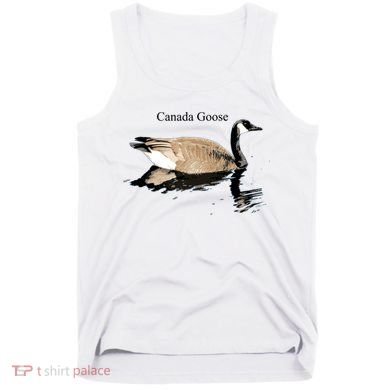 Canada Goose Swimming Gift Waterfowl Lover Tank Top