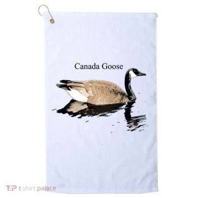Canada Goose Swimming Gift Waterfowl Lover Golf Towel