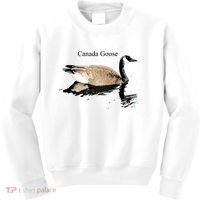 Canada Goose Swimming Gift Waterfowl Lover Kids Sweatshirt thumb 0