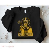 Catholicism Gold St. Eligius Jesus Catholic Christian Saint Sweatshirt thumb 2