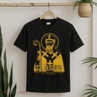 Catholicism Gold St. Eligius Jesus Catholic Christian Saint T-Shirt thumb 2