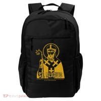 Catholicism Gold St. Eligius Jesus Catholic Christian Saint Backpack thumb 0