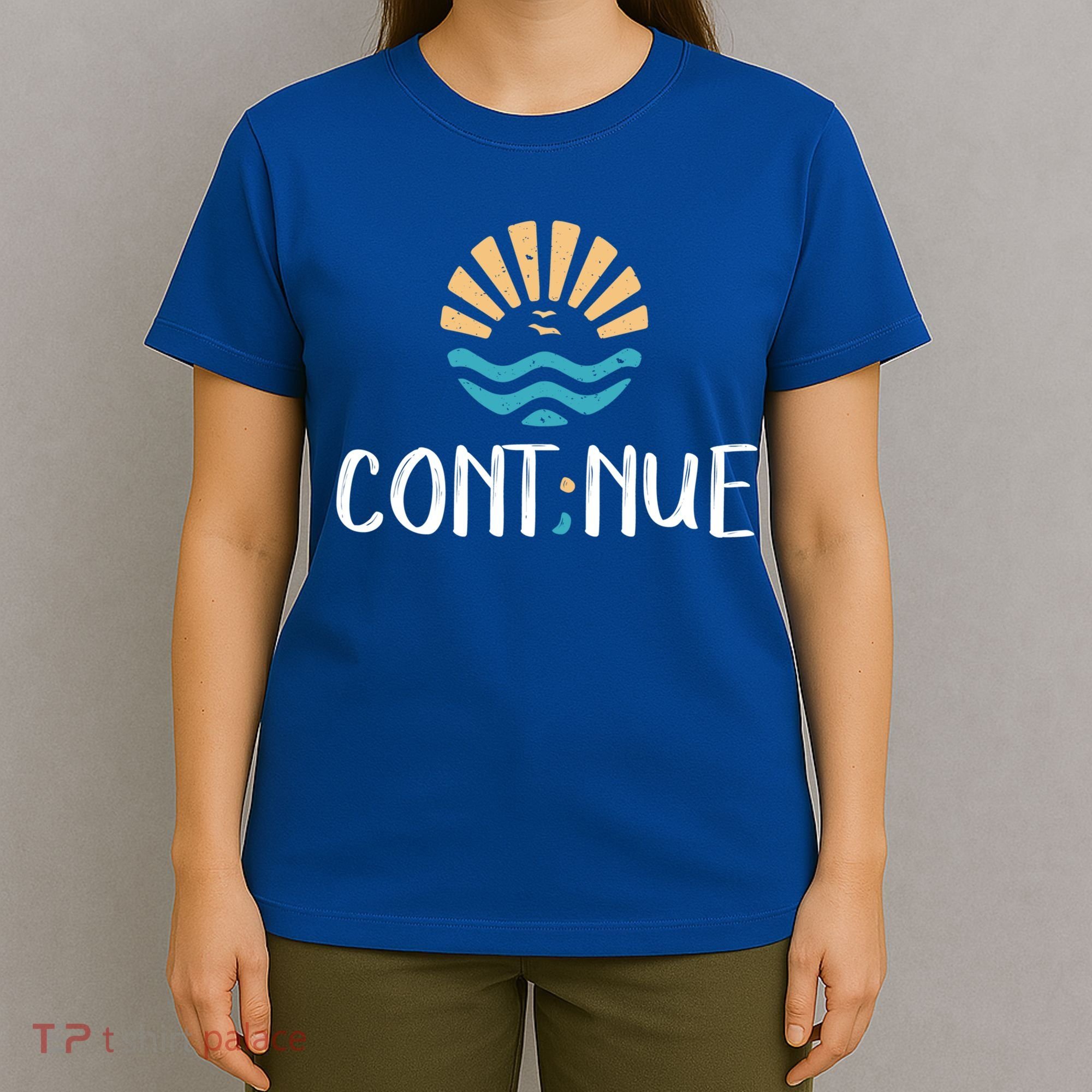 Cont;nue Gift Semicolon Tal Health Awareness Gift T-Shirt