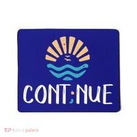 Cont;nue Gift Semicolon Tal Health Awareness Gift Mousepad thumb 0