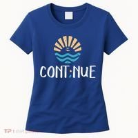 Cont;nue Gift Semicolon Tal Health Awareness Gift Women's T-Shirt thumb 0