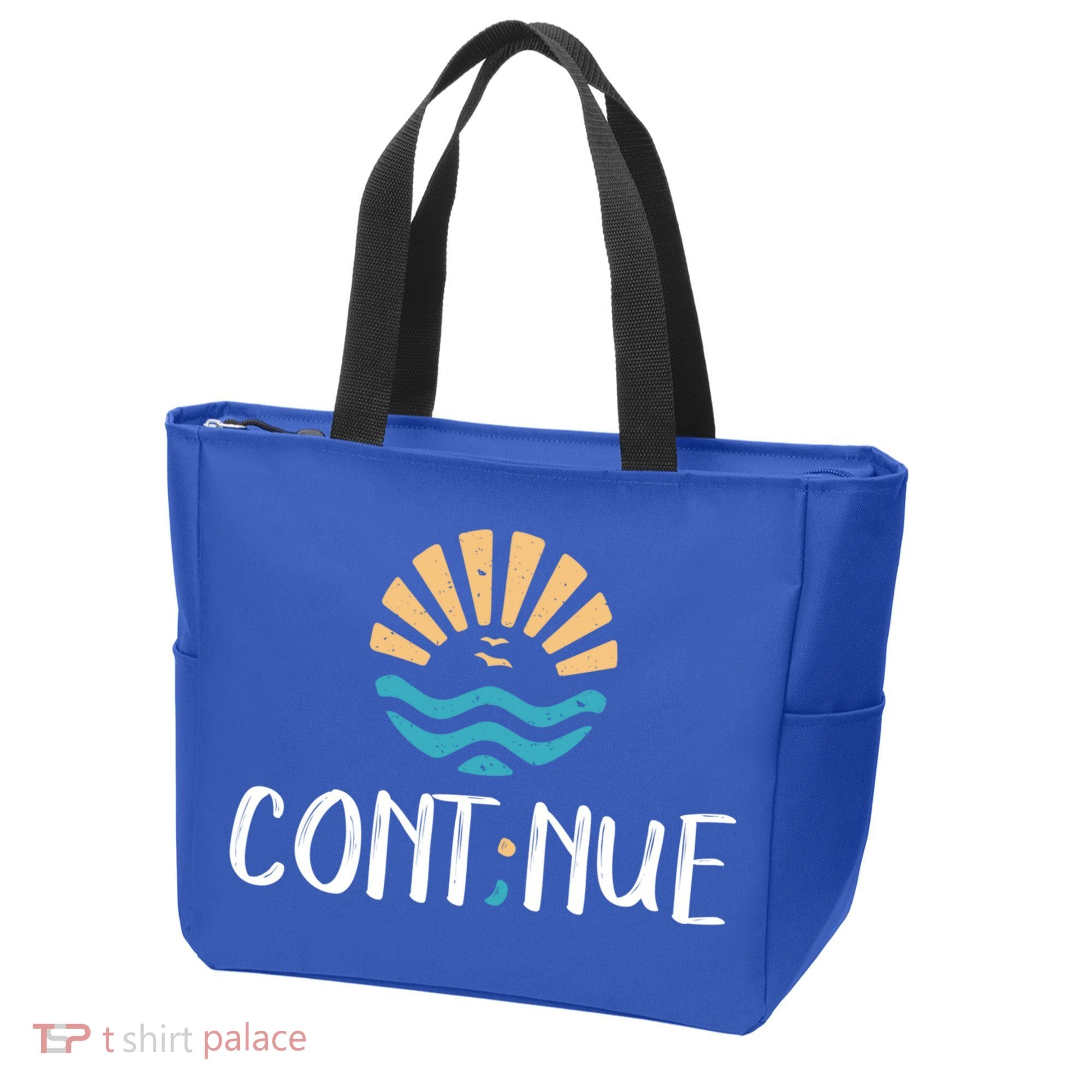 Cont;nue Gift Semicolon Tal Health Awareness Gift Tote Bag