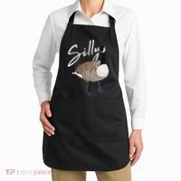 Canadian Goose Silly Goose Funny Cute Bird Hunter Apron thumb 2