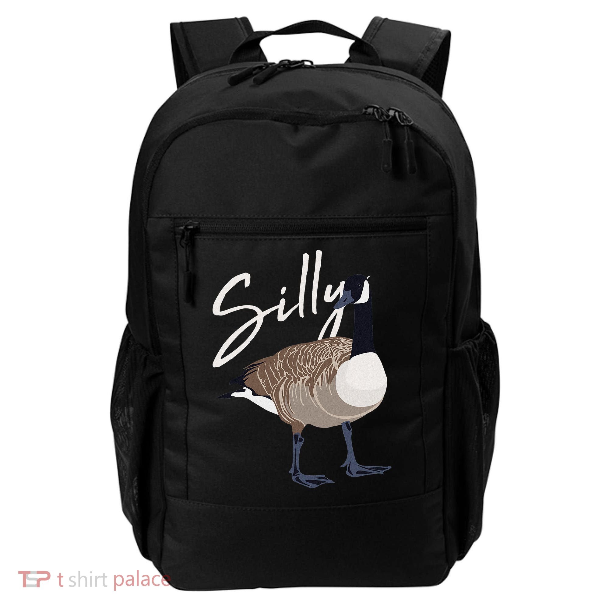 Canadian Goose Silly Goose Funny Cute Bird Hunter Backpack