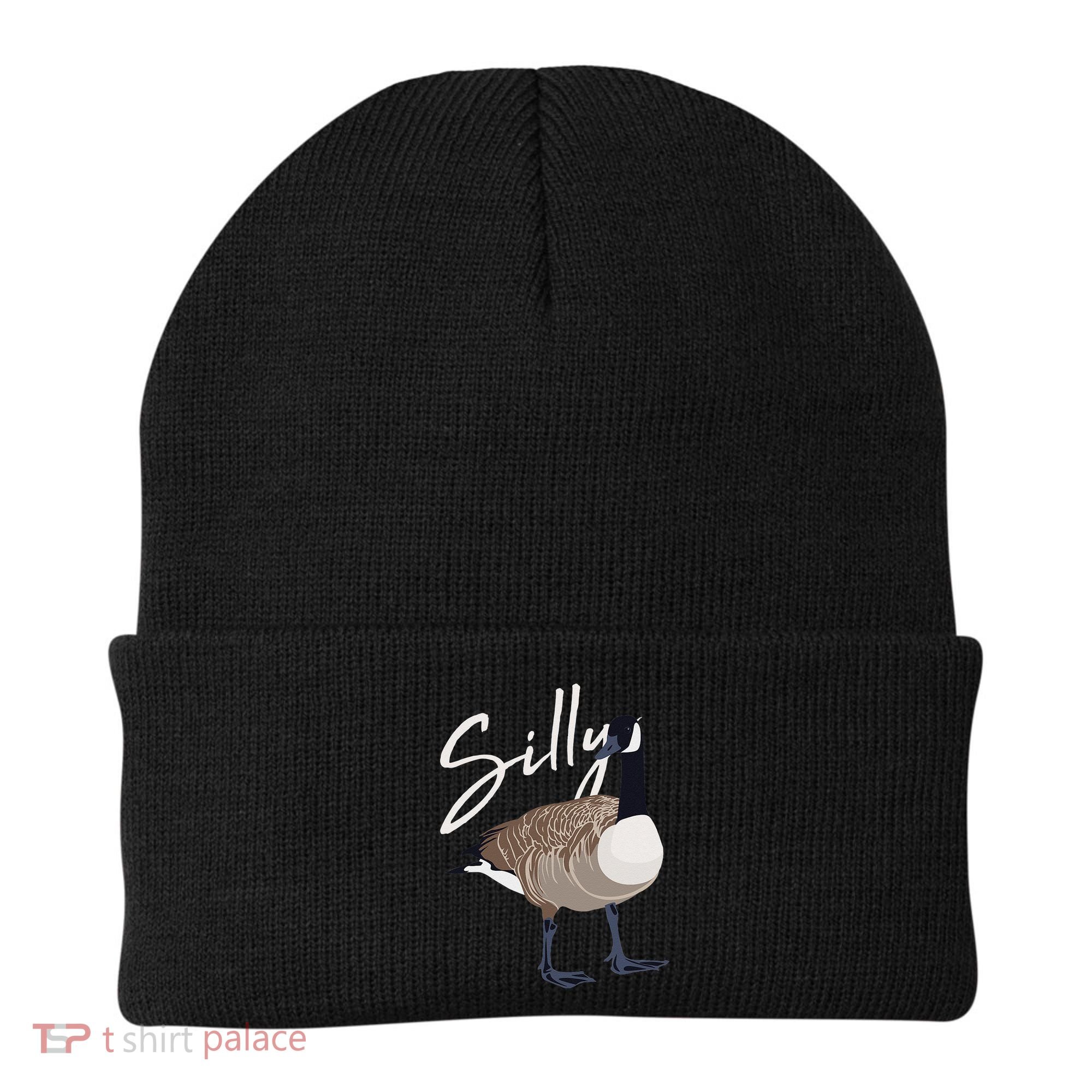 Canadian Goose Silly Goose Funny Cute Bird Hunter Beanie
