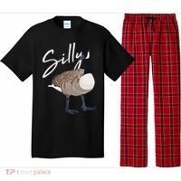 Canadian Goose Silly Goose Funny Cute Bird Hunter Pajama Set thumb 0