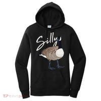 Canadian Goose Silly Goose Funny Cute Bird Hunter Women's Hoodie thumb 0