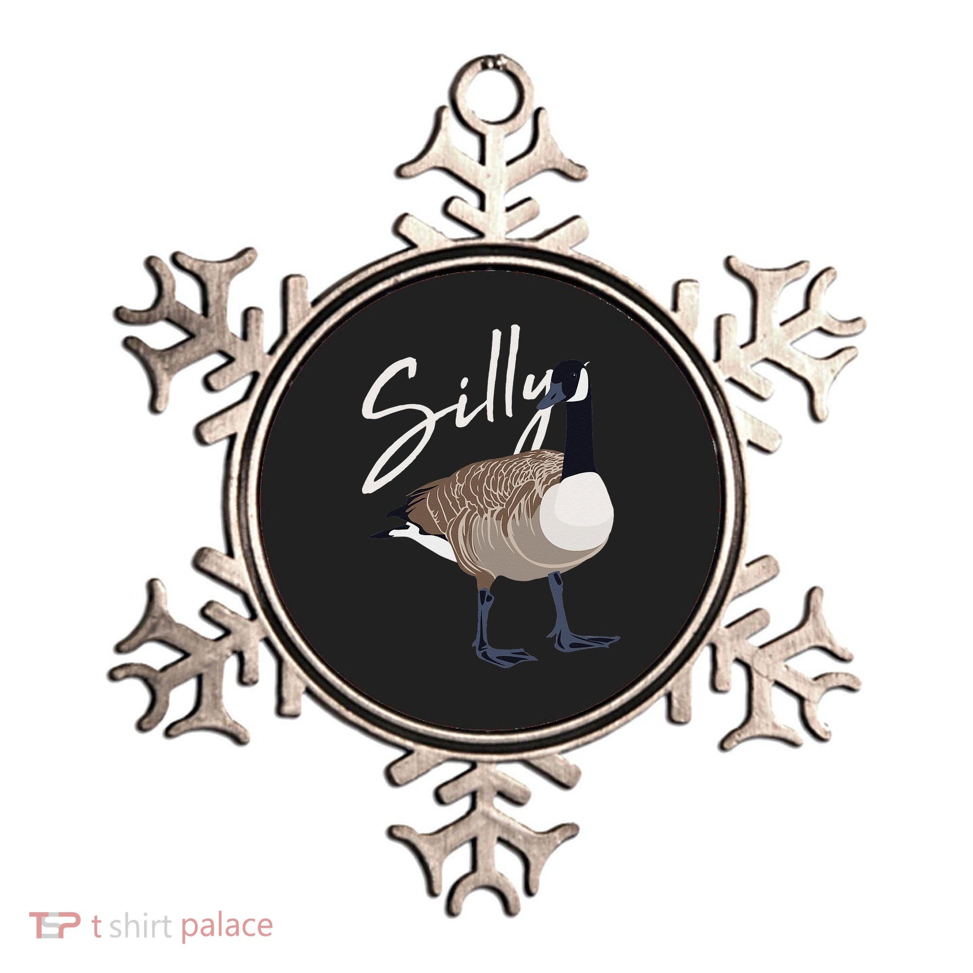 Canadian Goose Silly Goose Funny Cute Bird Hunter Ornament