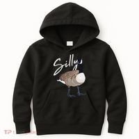 Canadian Goose Silly Goose Funny Cute Bird Hunter Kids Hoodie thumb 0