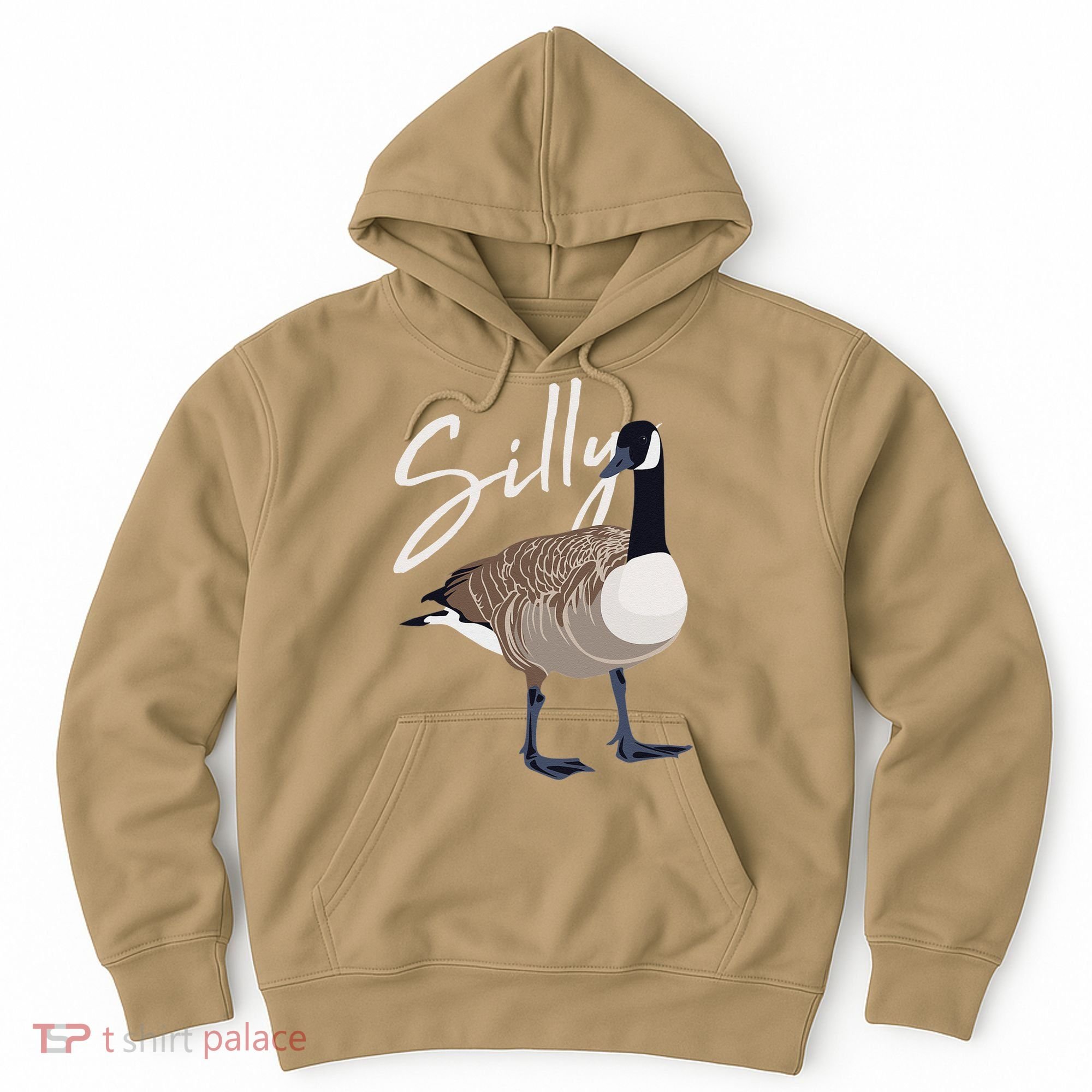 Canadian Goose Silly Goose Funny Cute Bird Hunter Hoodie