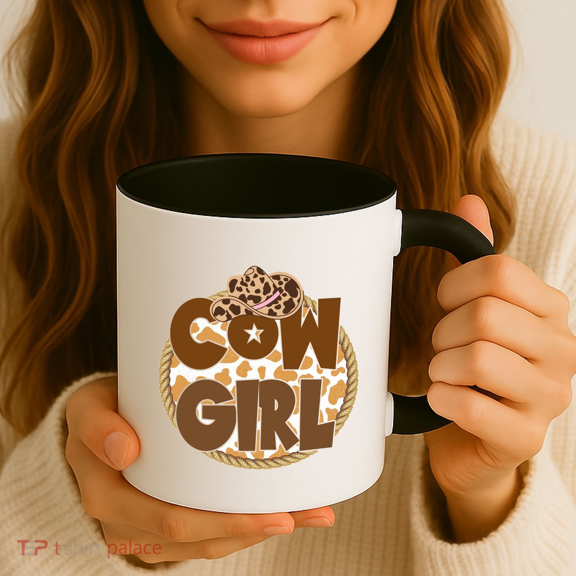 Cow Girl Southern Country Cute Coffee Mug