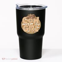 Cow Girl Southern Country Cute Tumbler thumb 0