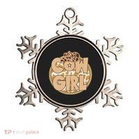 Cow Girl Southern Country Cute Ornament thumb 0