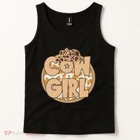 Cow Girl Southern Country Cute Tank Top thumb 2